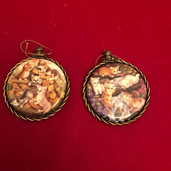 Bradford exchange 1998 kitten expeditions ornament collection - Picture 1 of 6